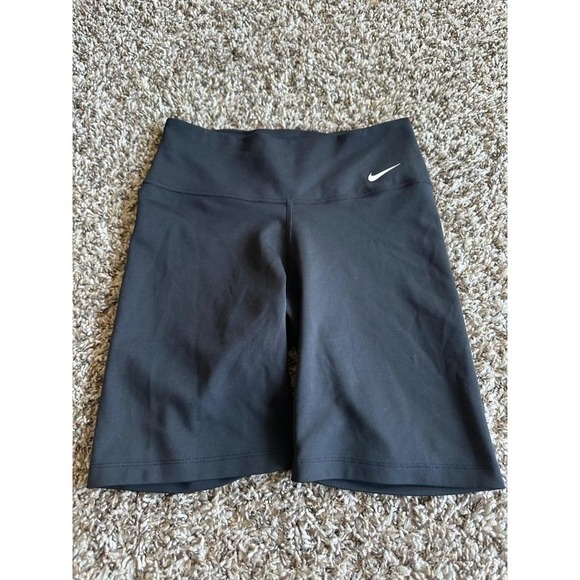 Nike Dri-FIT Bike Shorts Athletic Workout Black Activewear size: XS - Picture 1 of 3